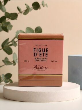Anthropologie Bastide Figue D'ete  Scented Candle 6.7 oz NIB Sealed